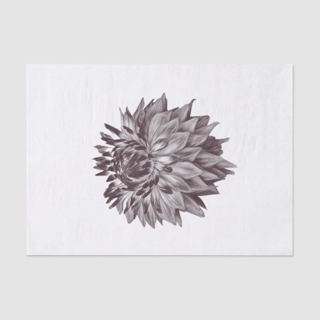 Papier Mousseline Papier Tissu Fleur Grand Pour Découpage Cadeau Art (Recto)