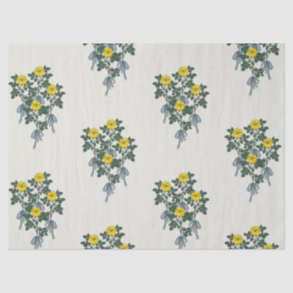 Papier Mousseline Papier Tissu Flora