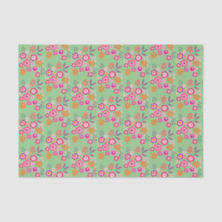 Papier Mousseline Papier Tissu Floral