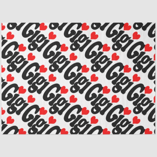 Papier Mousseline Papier Tissu Gigi (Recto)