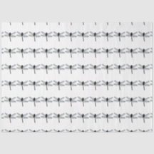 PAPIER TISSU HALLOWEEN DRAGONFLY