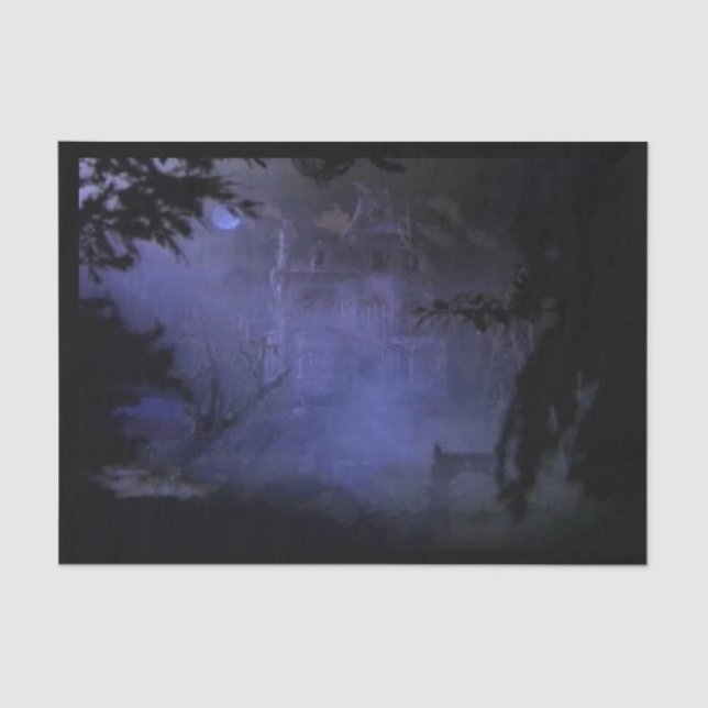 Papier Mousseline Papier Tissu Haunted Hill House (Recto)