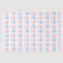 Papier Tissu Hotty Toddy, Ole Miss Tissue Papier