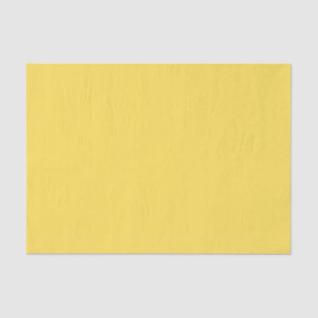 Papier Mousseline Papier Tissu Jaune (Recto)