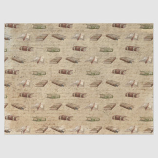 Papier Mousseline Papier Tissu Livres vintages