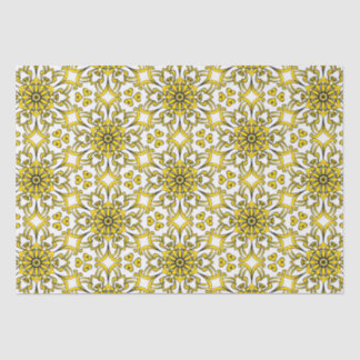 Papier Mousseline Papier Tissu motif de luxe arabesque