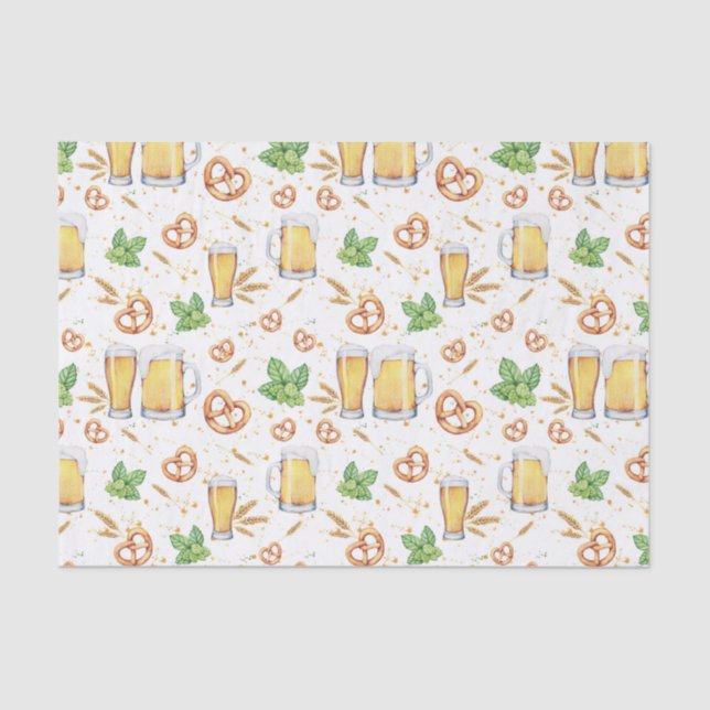 Papier Mousseline Papier Tissu Motif Style Pub (Recto)