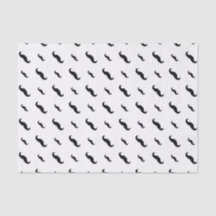 Papier Tissu Moustache