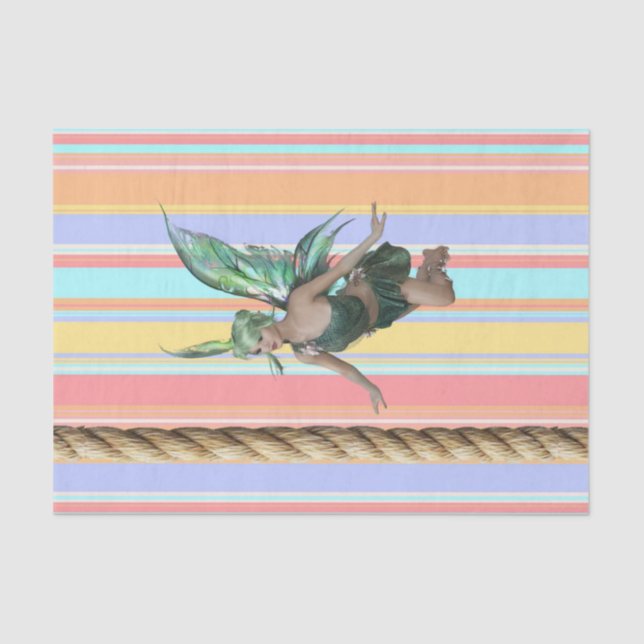Papier Mousseline Papier Tissu Pastel Fairy (Recto)