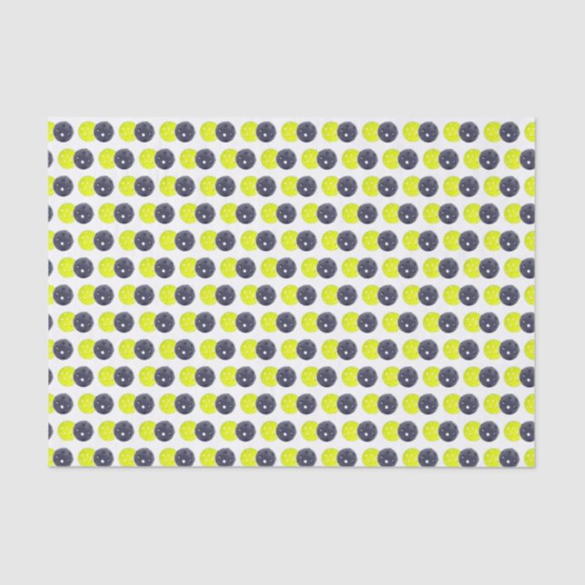 Papier Mousseline Papier Tissu Pickball (Recto)