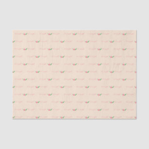Papier Mousseline Papier Tissu Pink Baby Girl