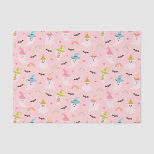 Papier Mousseline Papier Tissu Pink Halloween