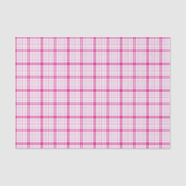 Papier Mousseline Papier Tissu Pink Plat (Recto)