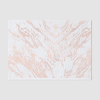 Papier Mousseline Papier Tissu rose Gold Marble Luxe