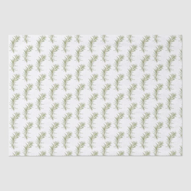 Papier Mousseline Papier Tissu ROSEMAIRE FRAIS (Recto)