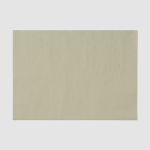 Papier Mousseline Papier Tissu Sage Green Solide Color