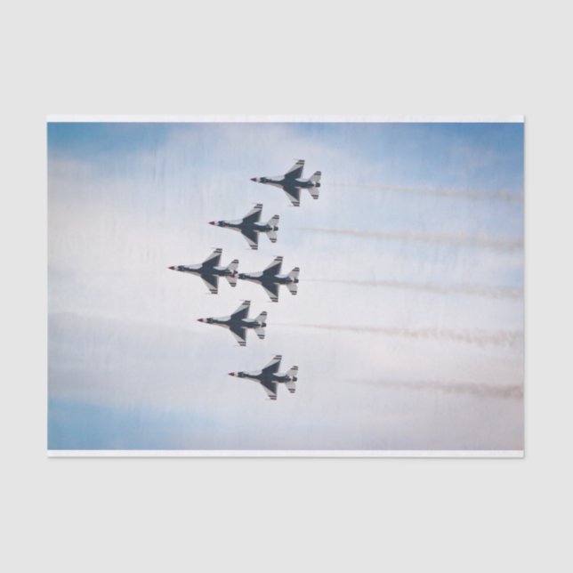 Papier Mousseline Papier Tissu Thunderbirds (Recto)