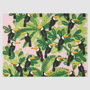 Papier Mousseline Papier Tissu Toucan