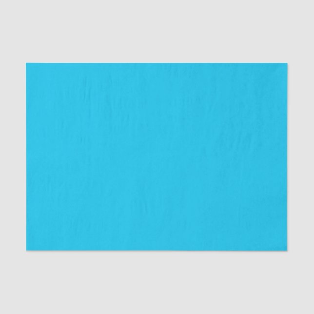 Papier Mousseline Papier Tissu turquoise (Recto)