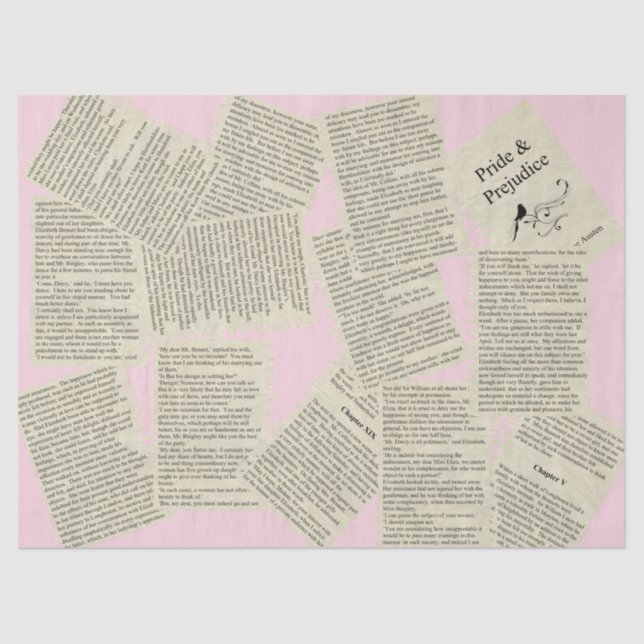 Papier Mousseline papier tissu vintage (Recto)