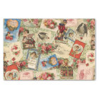 Papier Tissu vintage Valentine