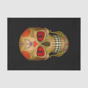 Papier Mousseline Papier Tissu Zombie à sucre rouge