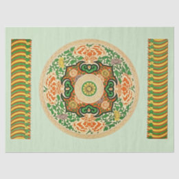 Papier Mousseline Papier Tissus de conception asiatique n° 1