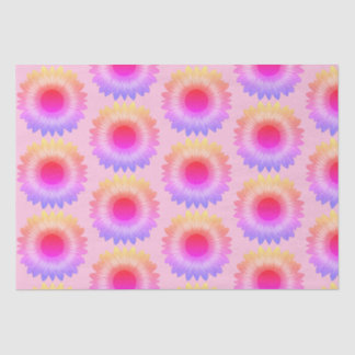 Papier Mousseline Papier Tissus de tournesol rose