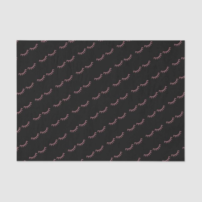 Papier Mousseline Papier Tissus Eyelashes (Recto)