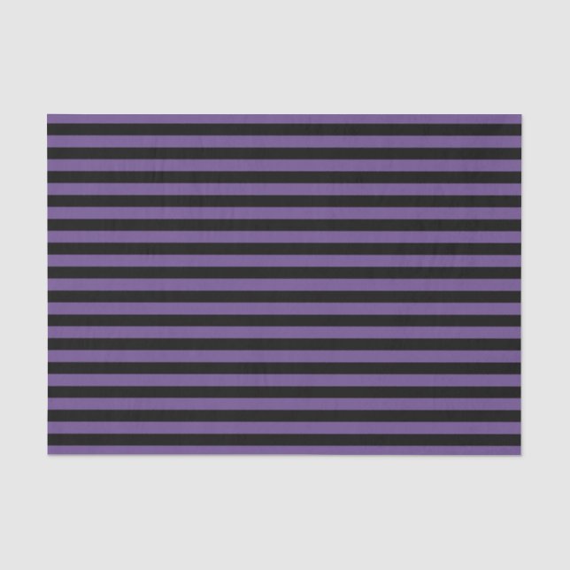 Papier Mousseline Papiers de soie de soie rayés pourpres et noirs (Recto)