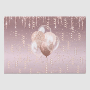 Papier Mousseline Papiers Tissues Lot de 2 Une Célébration Rose Gold