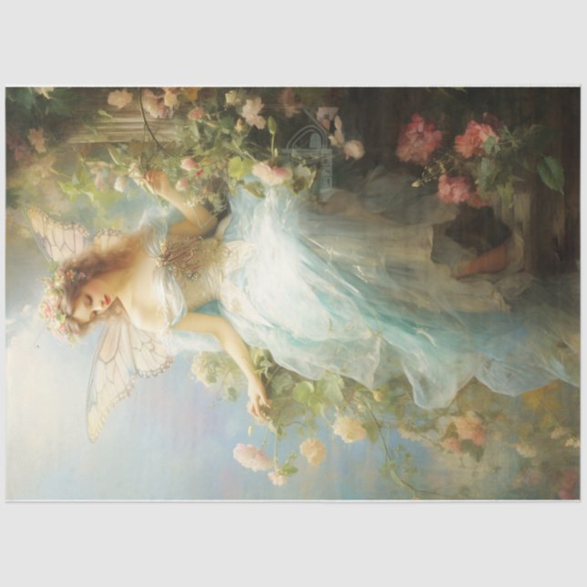 Papier Mousseline Papillon Fairy Maiden (Recto)