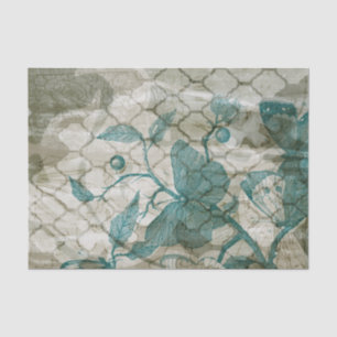 Papier Mousseline Papillons arabes V