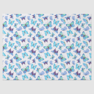 Papier Mousseline Papillons colorés