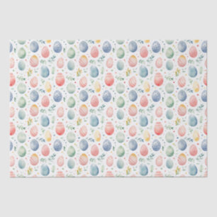 Papier Mousseline Pâques Egg Pastel Serenade