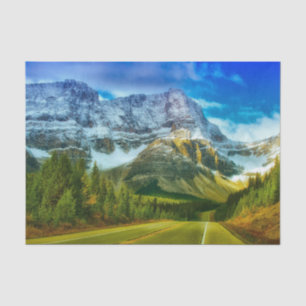 Papier Mousseline Parc national Banff, Alberta Montagnes du Canada