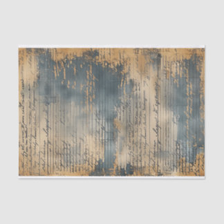Papier Mousseline Parchemin D'Écriture vintage Grungy Distressed No 
