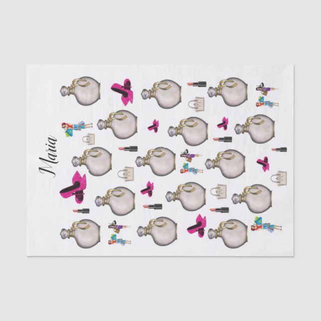 Papier Mousseline Parfum papier de tissus (Recto)