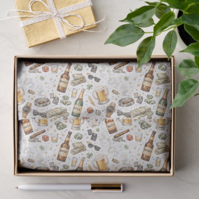 Papier Mousseline Paris s'amuse – Conception de l'enterrement de vie (Cadeau)