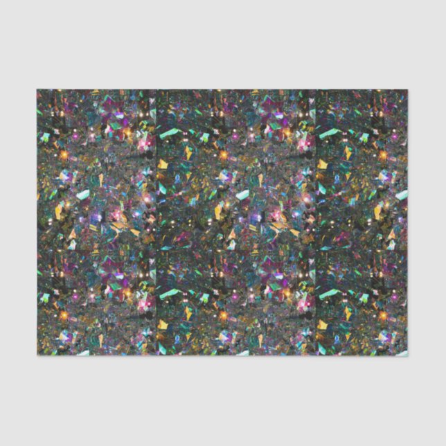 Papier Mousseline Parti Confetti (Recto)