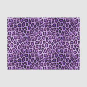 Papier Mousseline Partie Girly de poster de animal pourpre mignon de