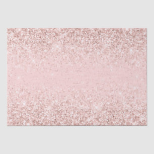 Papier Mousseline Parties scintillant Fille rose vif