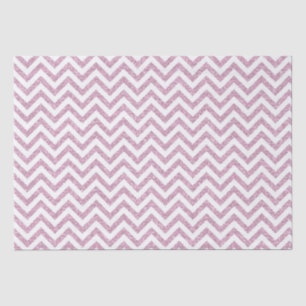 Papier Mousseline Parties scintillant rose Faux Chevron