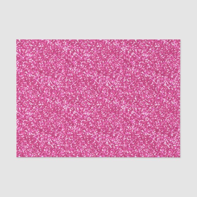 Papier Mousseline Parties scintillantes roses de scintillement (Recto)