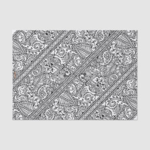 Papier Mousseline Passion de Paisley