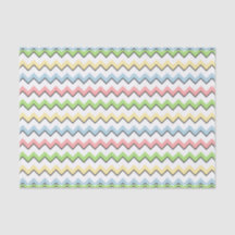 Pastel Chevron-Drop Shadow par Shirley Taylor