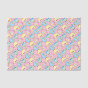 Papier Mousseline Pastel Owl Baby Girl Douche thème