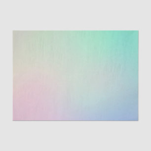 Papier Mousseline Pastel Rainbow Colors Abstrait Blur Gradient Ombre