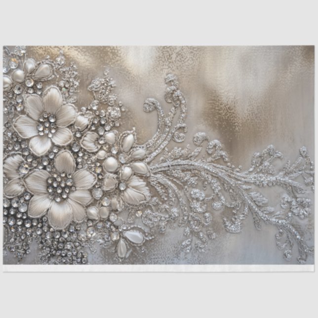 Papier Mousseline Patina en pierre, Bling Arrière - plan (Recto)