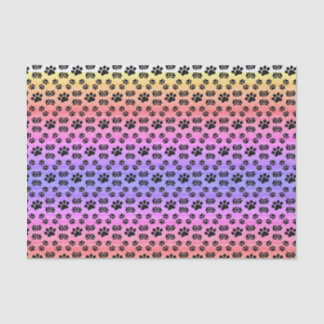 Papier Mousseline Patrouilles de marionnettes en arc-en-ciel, papier